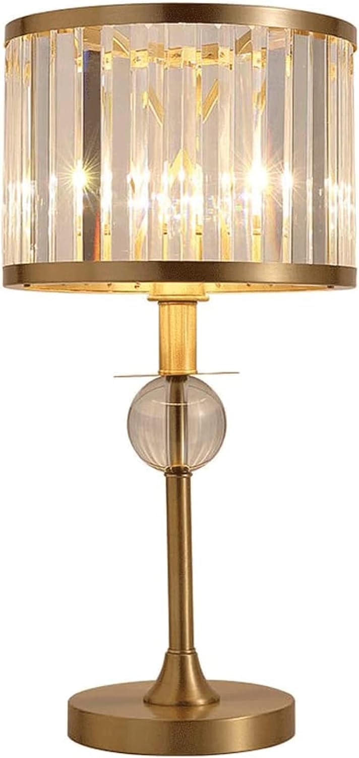 Lampada Da Tavolo Abat Jour Da Comodino Lampada Da Tavolo In Cristallo Lampada Da Comodino Moderna E Di Lusso Lampada Da Comodino In Rame Per Soggiorno Camera Da Letto Lampada Camera Da Letto