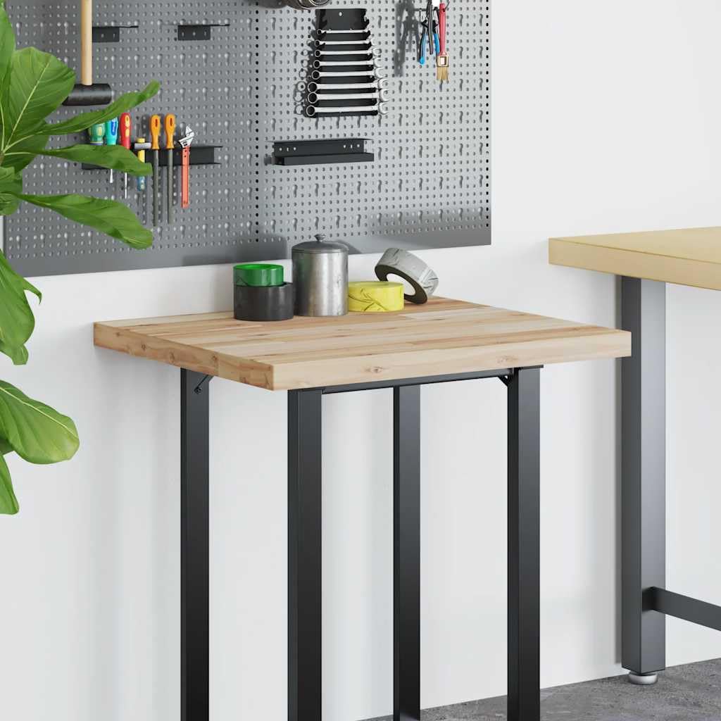 Schreibtischplatte Unbehandelt 100x60x4 cm Massivholz Akazie Arbeitsplatte Büro Homeoffice Arbeitsplatz Tischplatte Zubehör Ergonomie Aufbewahrung