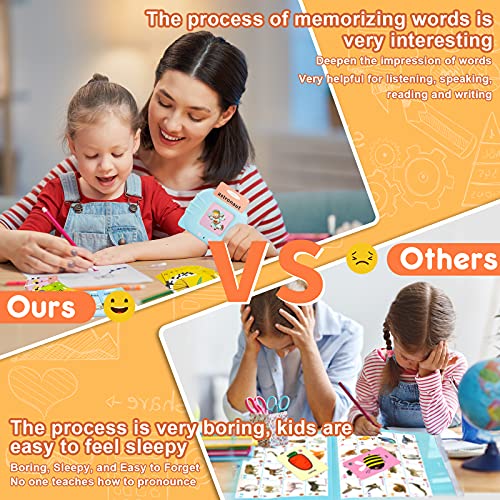 Yehtta Talking Flash Cards With 224 Words, Flash Cards For Toddlers 2-6 Years, Therapy Toys, Autism Toys,Speech Therapy Learning Toys For Boys Girls Christmas Birthday Gifts #TOP5