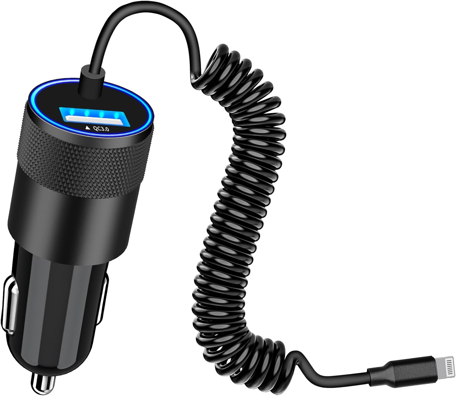 [Apple MFi Certified] iPhone Fast Car Charger, BAOYUANDA