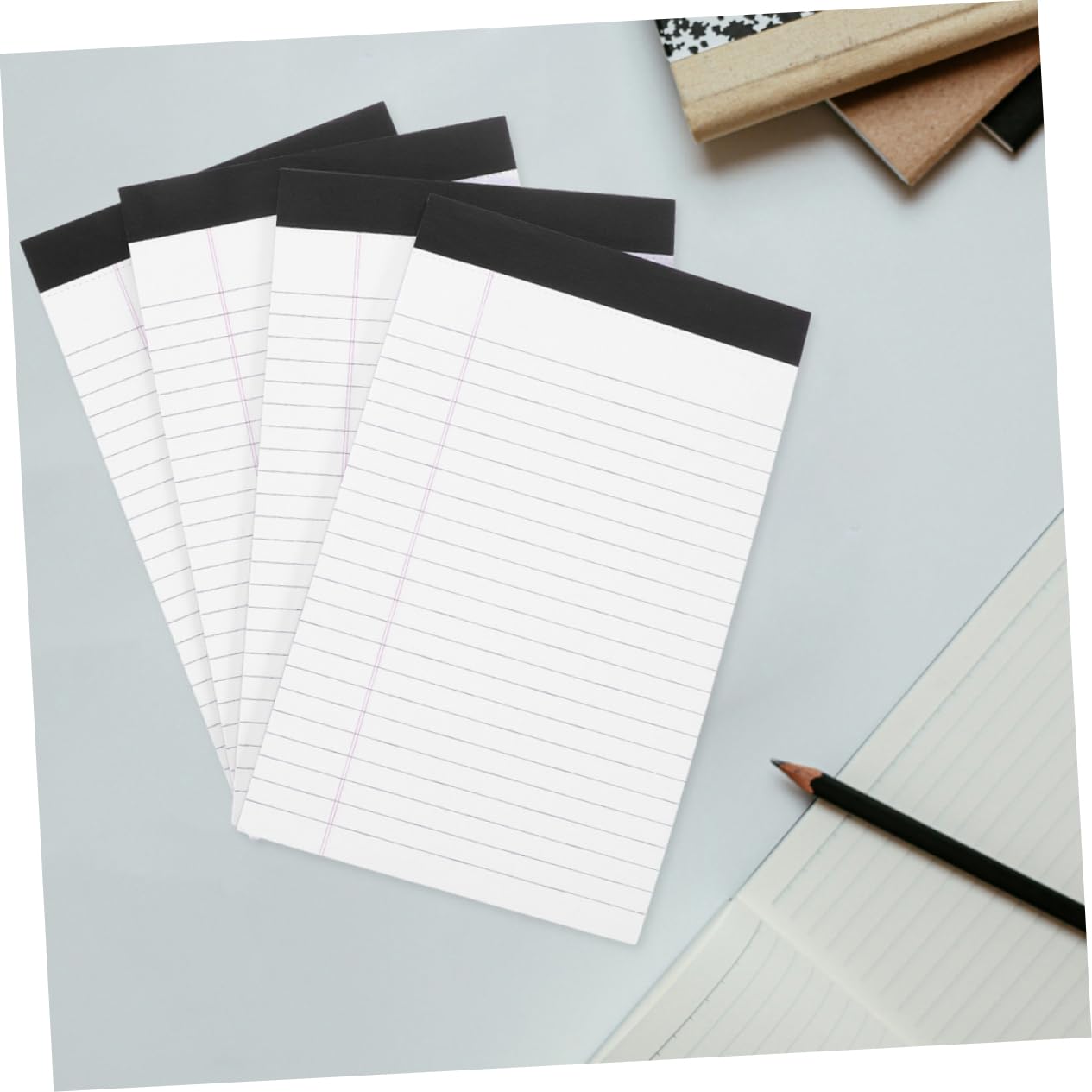 Sewroro A5-notizblock Liniert, 8 Stück, Weißes Papier, Notizbücher
