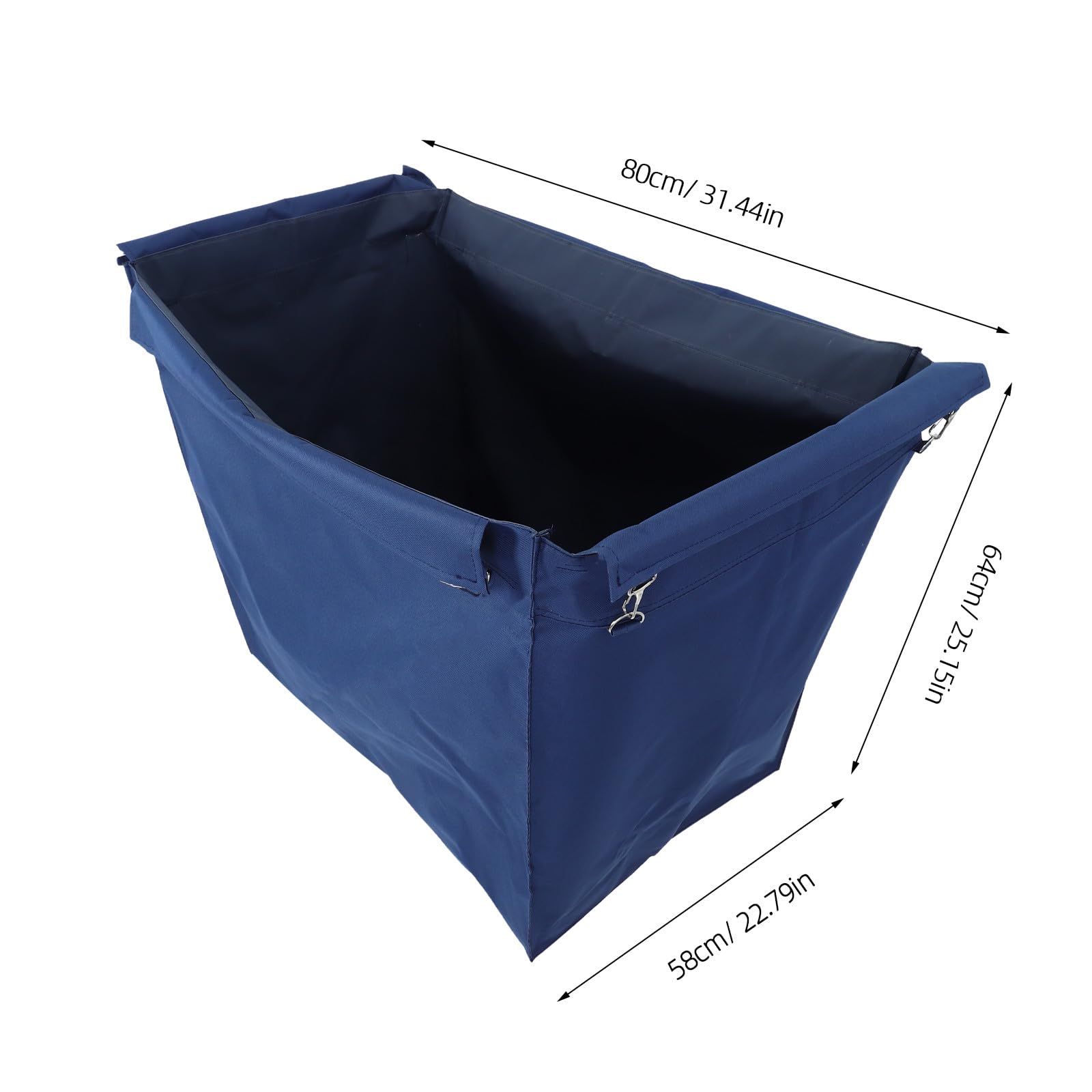 Angoily Bolsa de Oxford para Almacenamiento Extraíble en Carros de Lavandería y Limpieza, Organizador Práctico para Hoteles y Residencias
