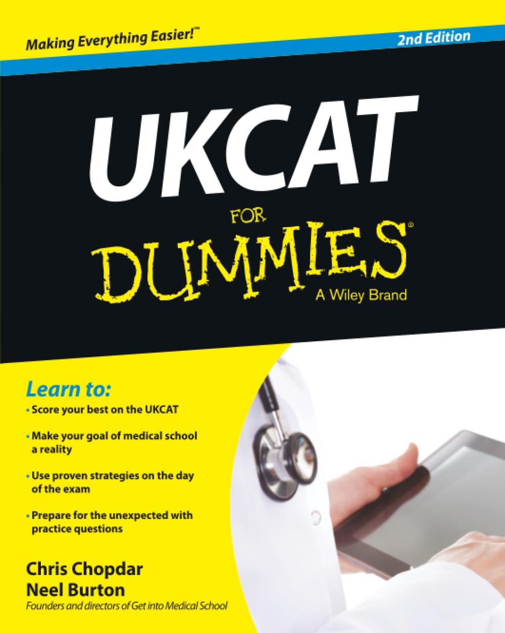 UKCAT For Dummies by Chris Chopdar PAPERBACK 9781118770504