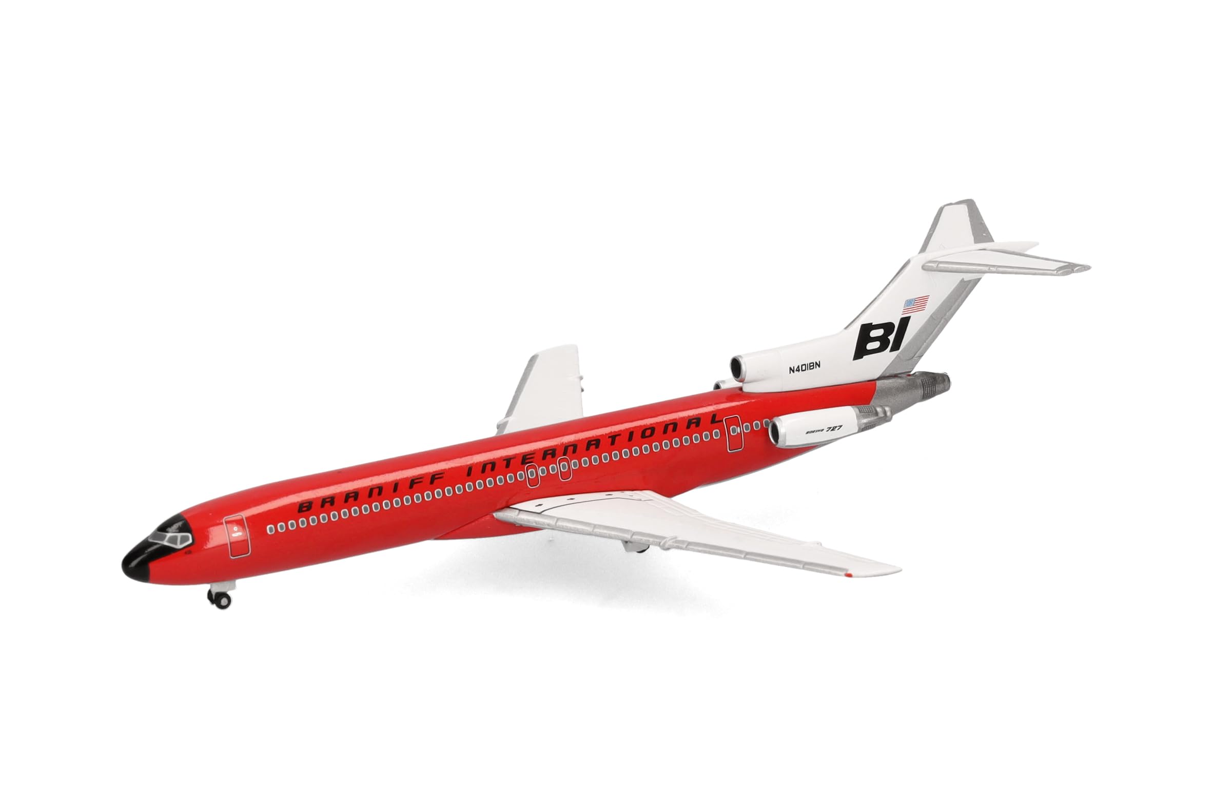 Amazon.co.jp: herpa Miniatuherpa Braniff International ボーイング