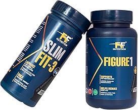 Combo of FIGURE 1 & Slim Fit-3 Capsules Zero Figure, Weight Loss Tablets for Men & Women, Vegetarian Metabolism (Pack of 1) | For Gym & Fitness Products