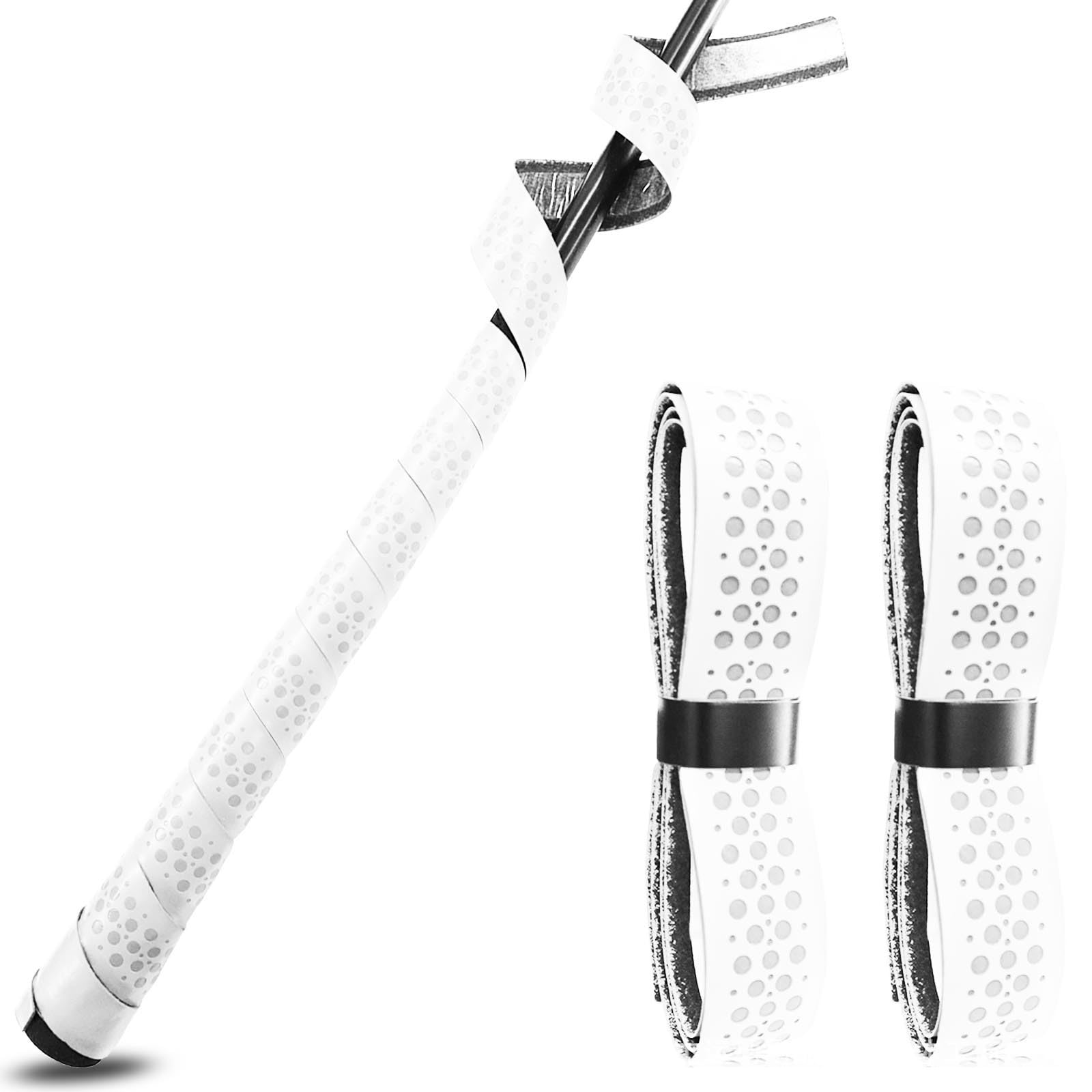 QIAOLIDA PU Baseball Bat Grip Tape Nonslip Overgrip Baseball Absorbs Sweat Tennis Grip Tape For Enhances Traction And Comfort