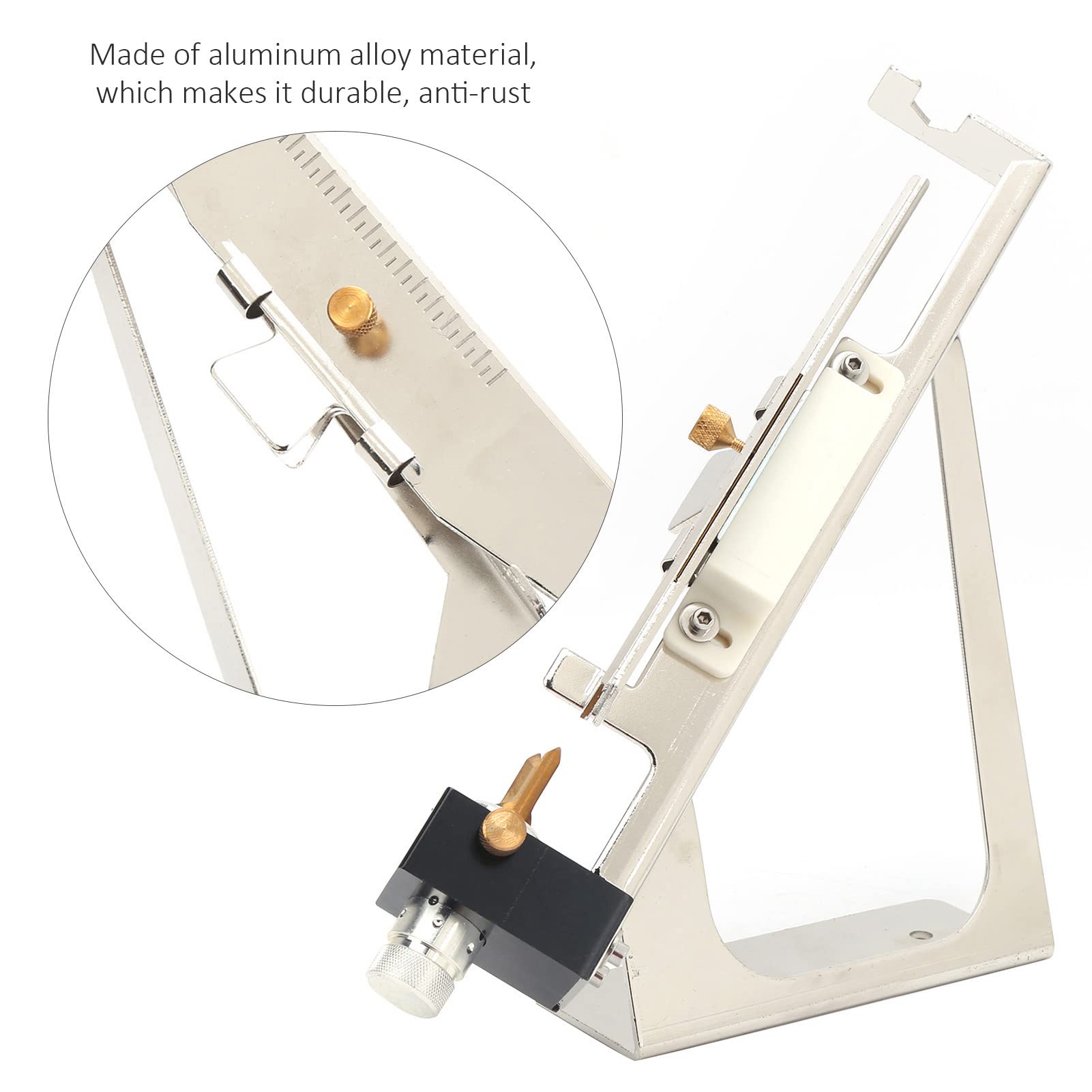 BigKing Fletching Jig Per Frecce - In Lega Alluminio, Regolabile Per Piume E Palette, Accessorio Tiro Con Arco - Foto 9
