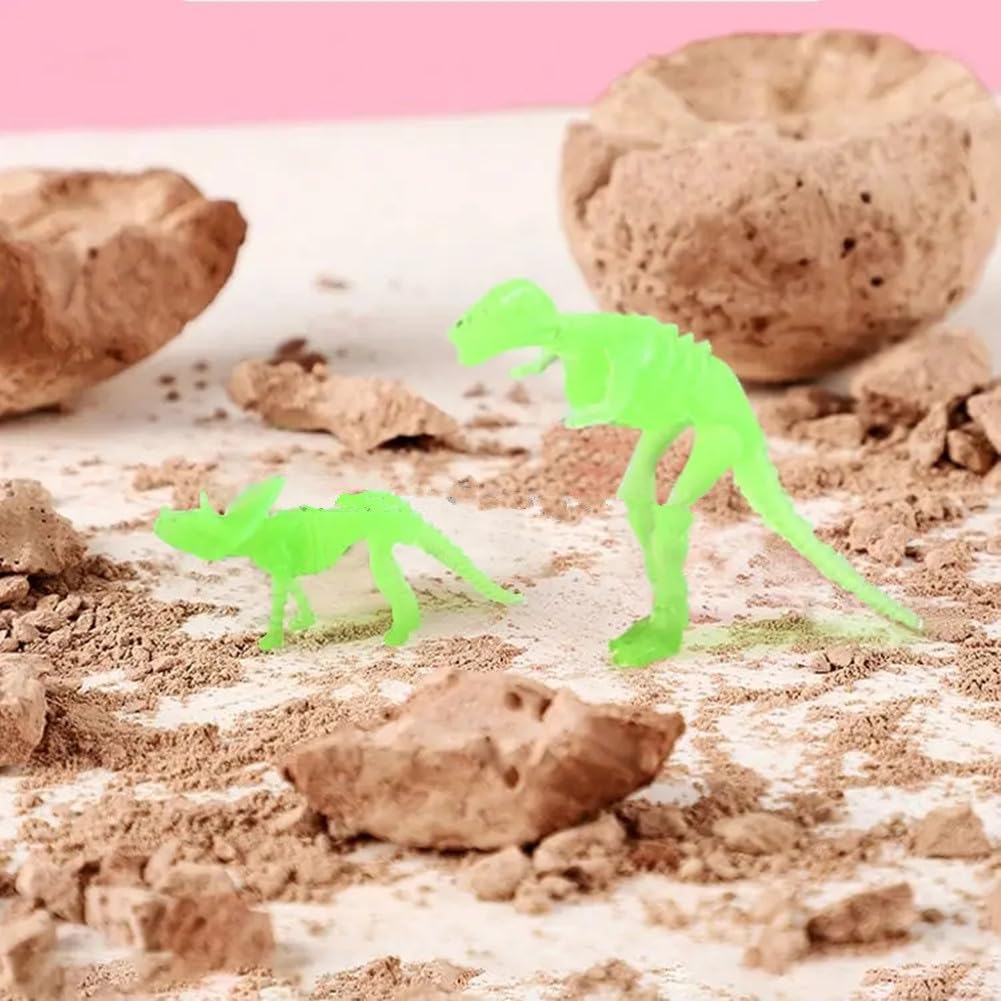 SGERUFZ 12 Pcs Bomboniere per Feste dei Dinosauri Mini Figure Realistiche Ideali per Illuminare il Gioco dei Bambini - Giochi e Prodotti per l'Età Evolutiva