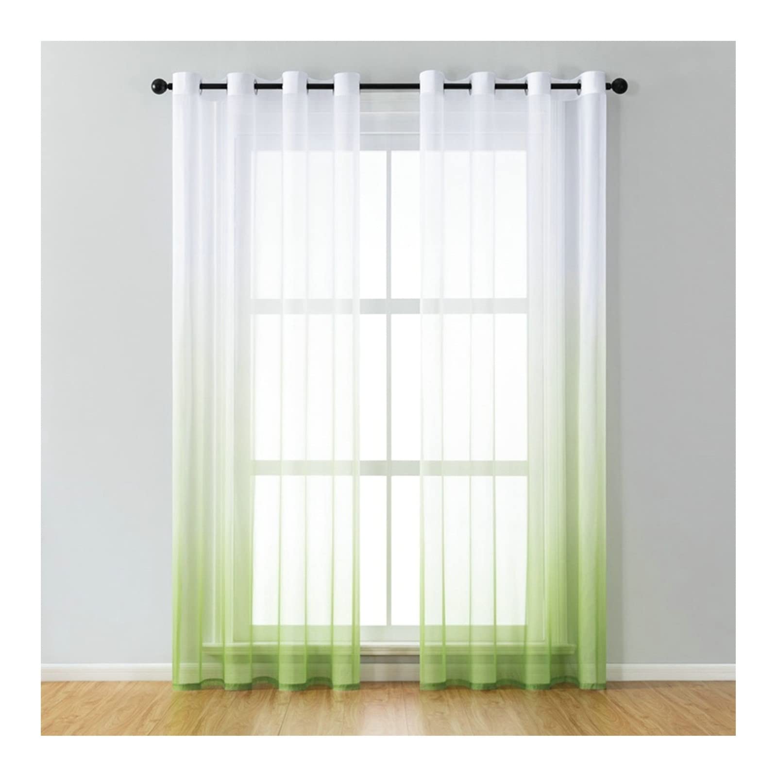Cortinas infantiles de poliéster suave KnSam, juego de 2 paneles ligeros de alta caída