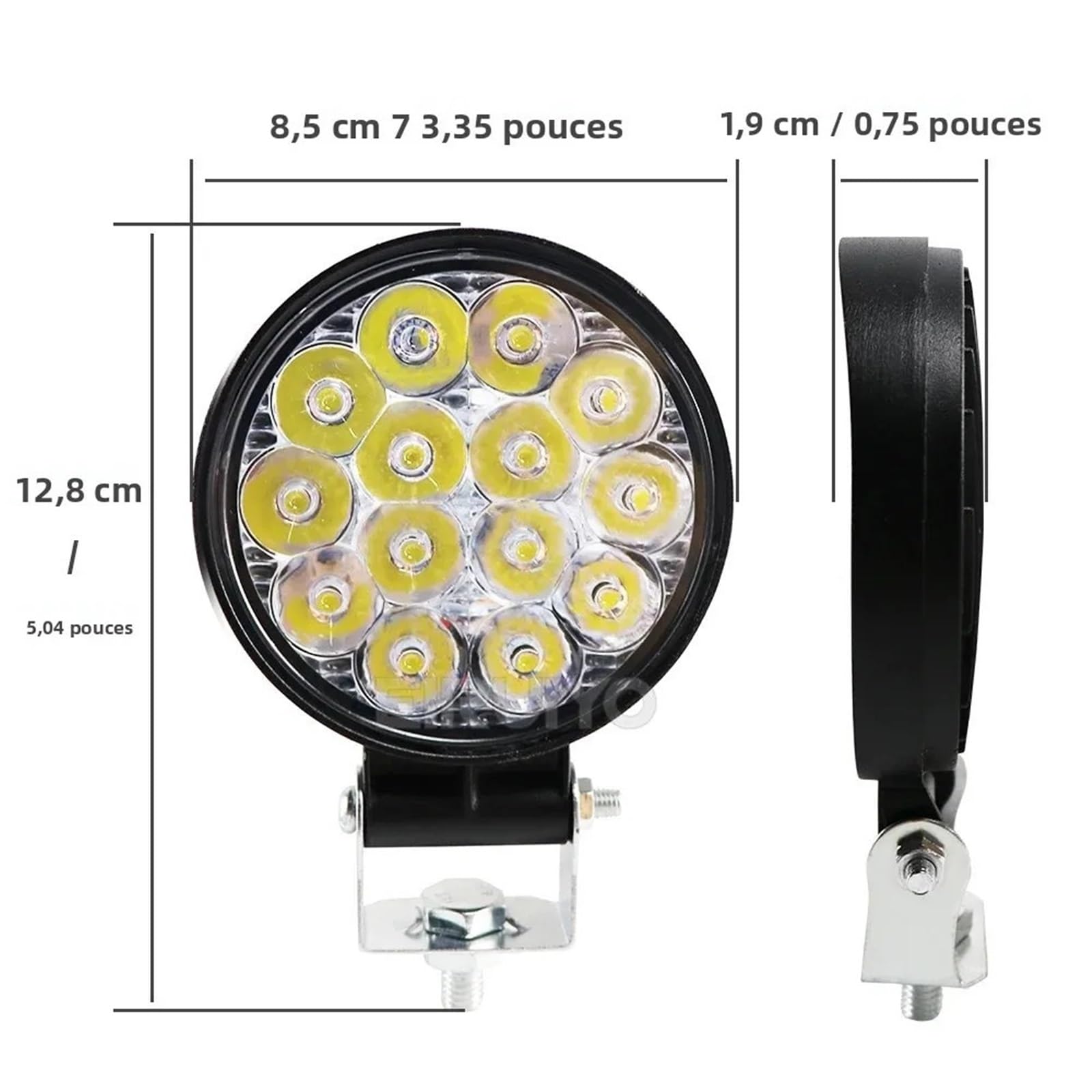 Światła przednie do samochodów Listwa Świetlna LED Super Jasna 42W
