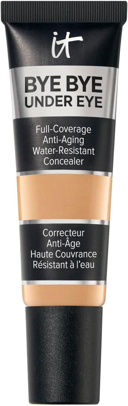 IT Cosmetics Bye Bye Under Eye Concealer, Highly Pigmented and Water-Resistant with Long-Wearing Finish