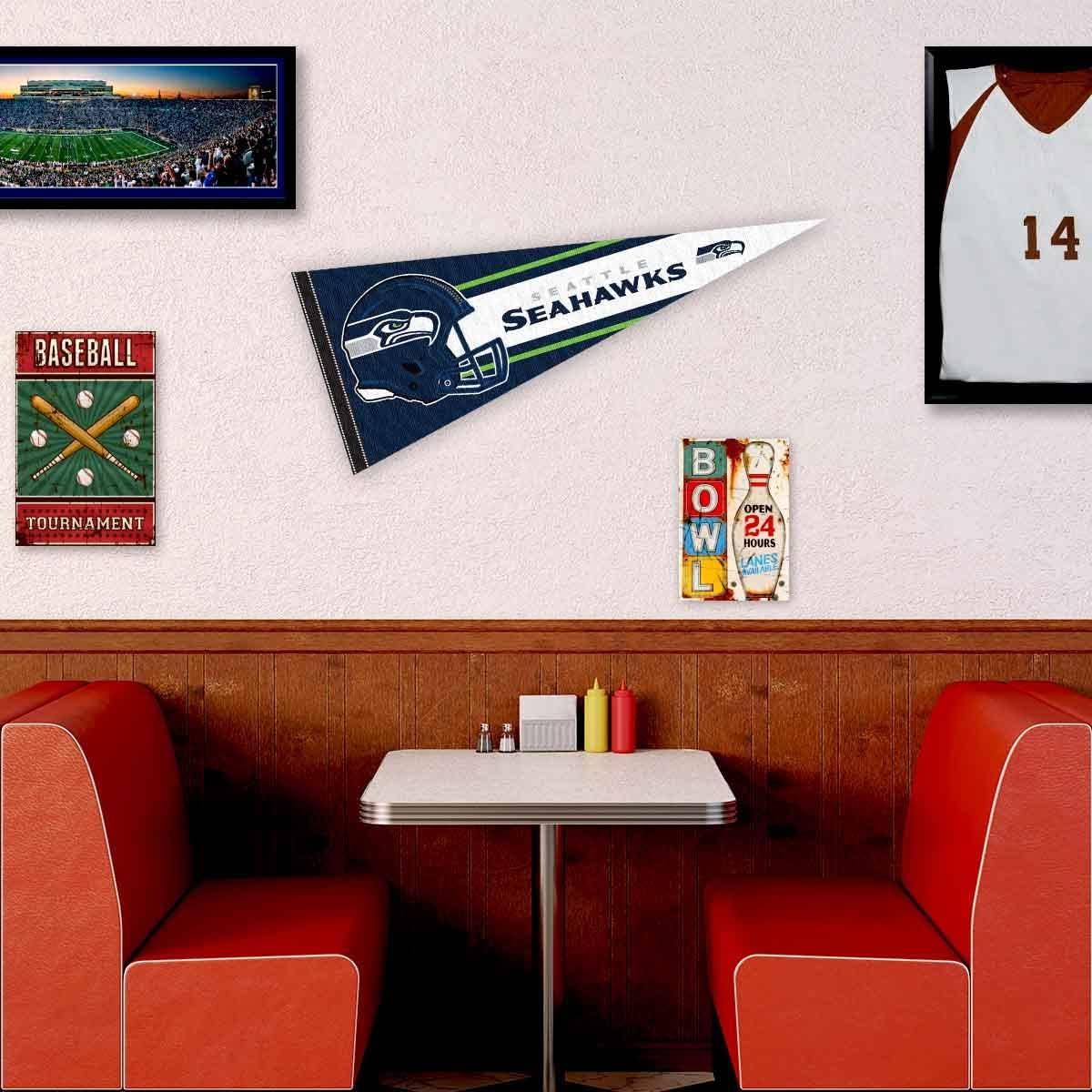 Seattle Seahawks Official 30 inch Large Pennant