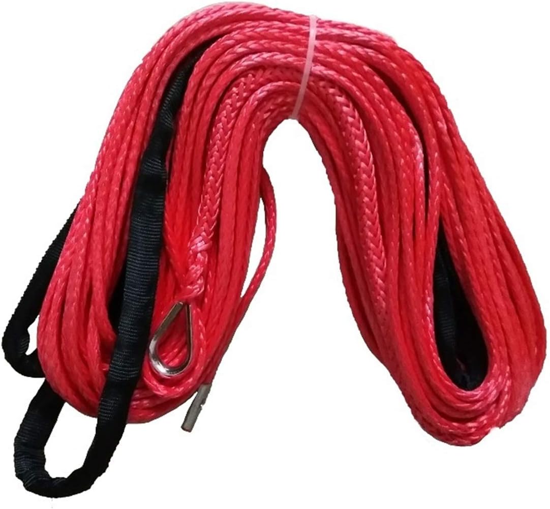 Synthetic Winch Rope Kit 8mm X 30m Rope Synthetic Winch