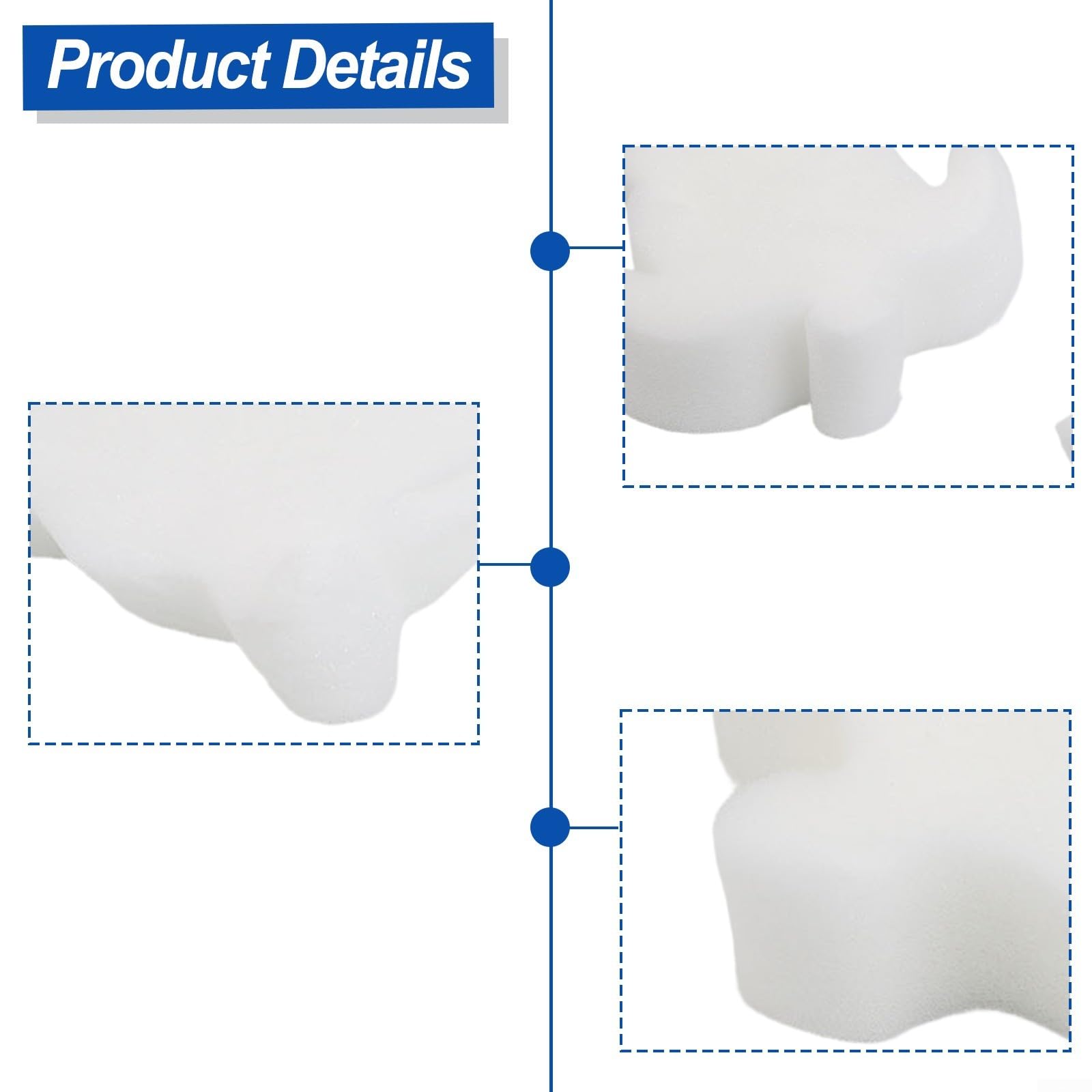 Esponjas Absorbentes Piscina 50Uds para elimina Aceite Esponjas