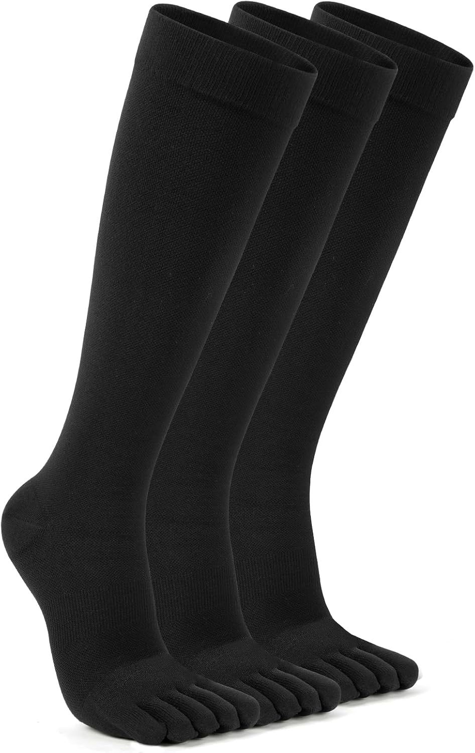 Compression Toe Socks for Men and Women 15-20 mmHg for Long Hours Standing