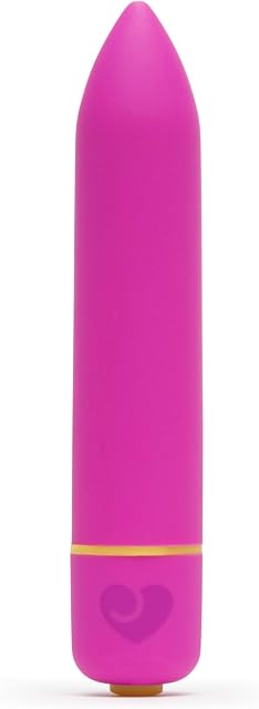 Lovehoney Excite Bullet Vibrator - 3.5 Inch Powerful Mini Vibrator - 10 Function Quiet Bullet Vibrator for Women - Waterproof - Pink