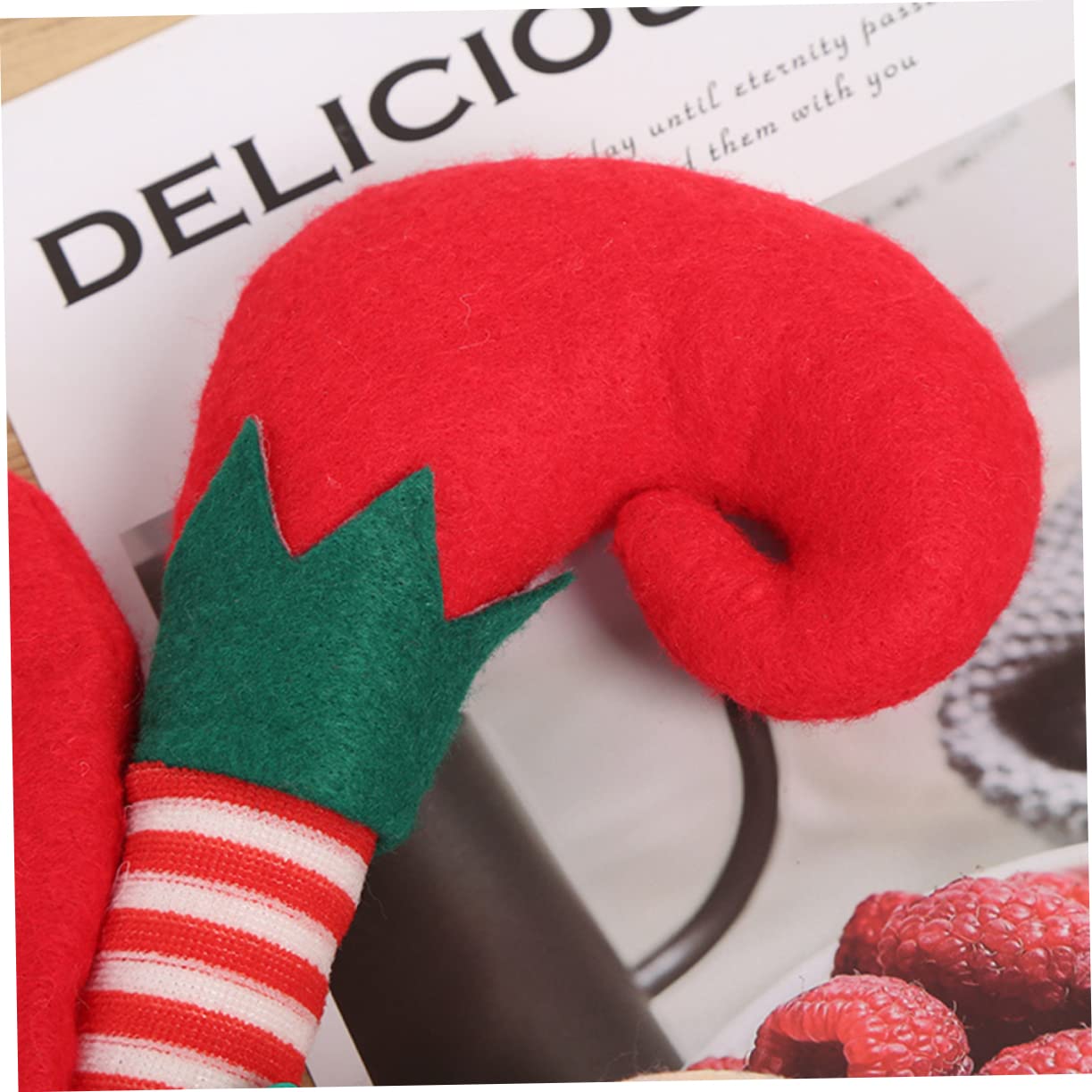 Amosfun 3st Nikolausmütze Weihnachtsmütze Zubehör Elfenmütze Mit Ohren Weihnachtskostüm Hut Dekorativer Weihnachtshut Elfenmützen Für Erwachsene Clown-hut Dekorativer Hut Cosplay Ältere