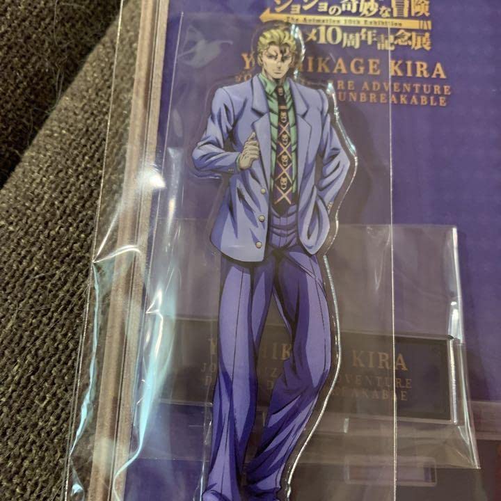 ジョジョの奇妙な冒険 アニメ10周年記念展 吉良吉影 缶バッジ バッチ