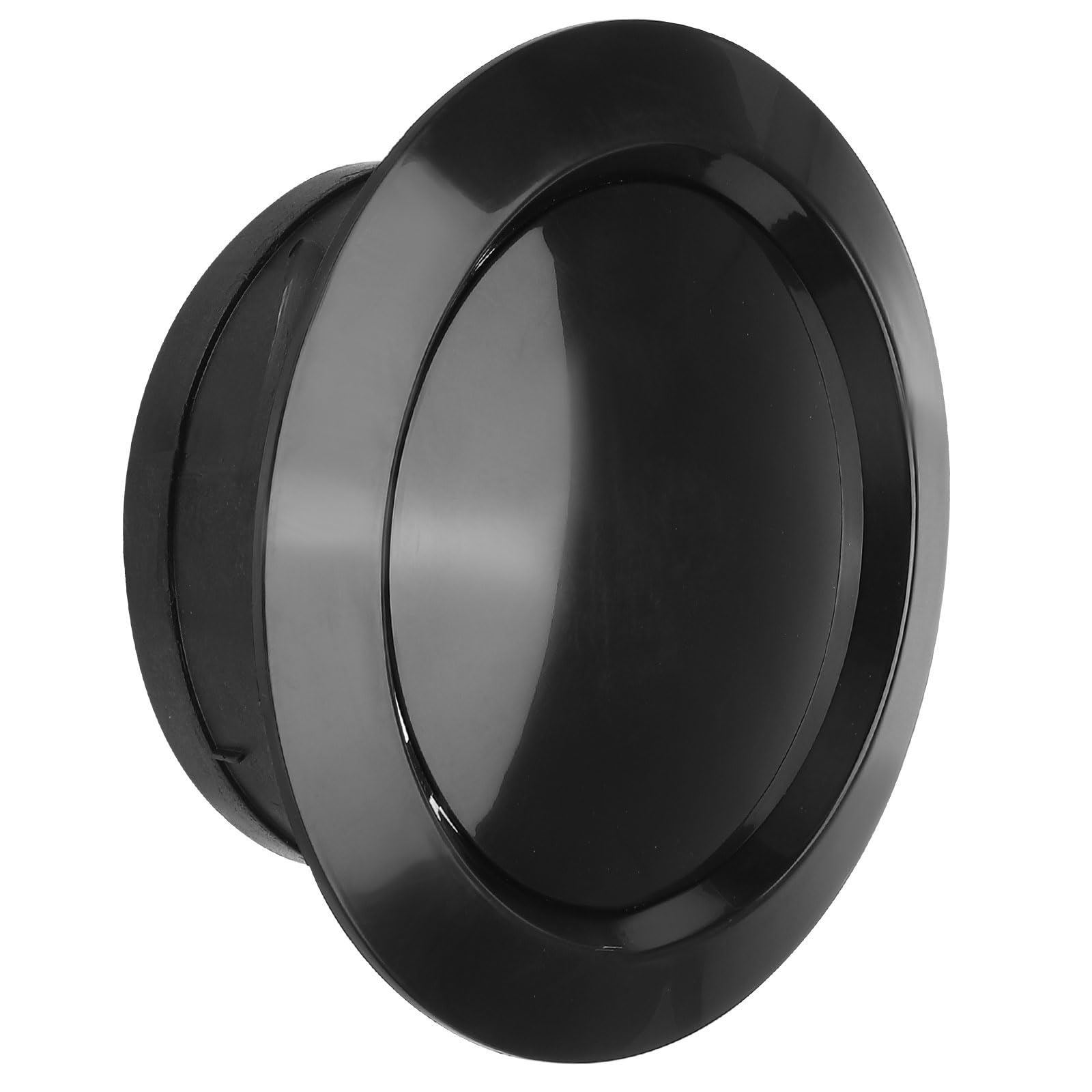 Bouche d'aération noire réglable pour sublimer la ventilation de votre cuisine