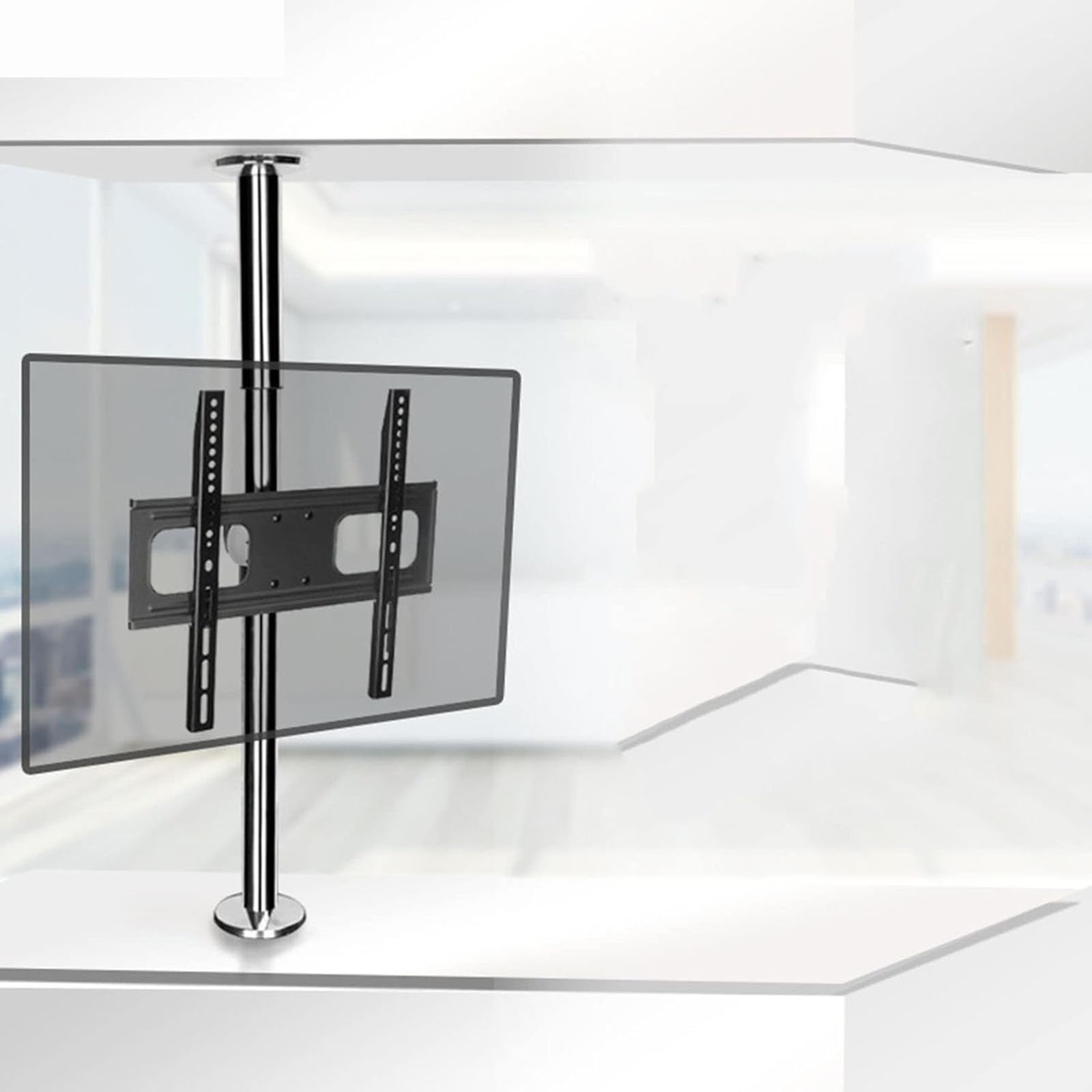 Support TV LCD pivotant 360 degrés pour écran de 32 à 55 pouces avec rotation complète