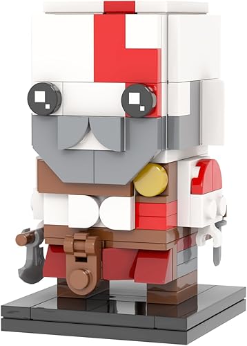 -MOC Movie Brick Mini Headz - Juego de construcción de bloques de construcción lindos y creativos para niños, regalos para niños (134 piezas)