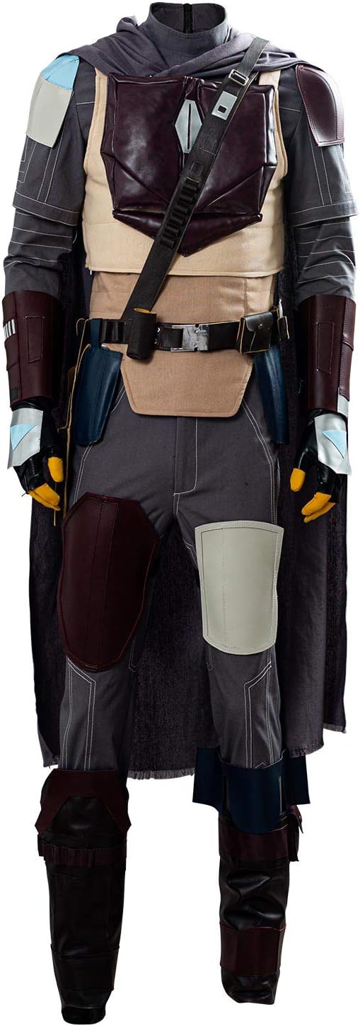 Mens Cosplay Costume Adult Battle Suit for Hunter Cosplay Halloween Outfit