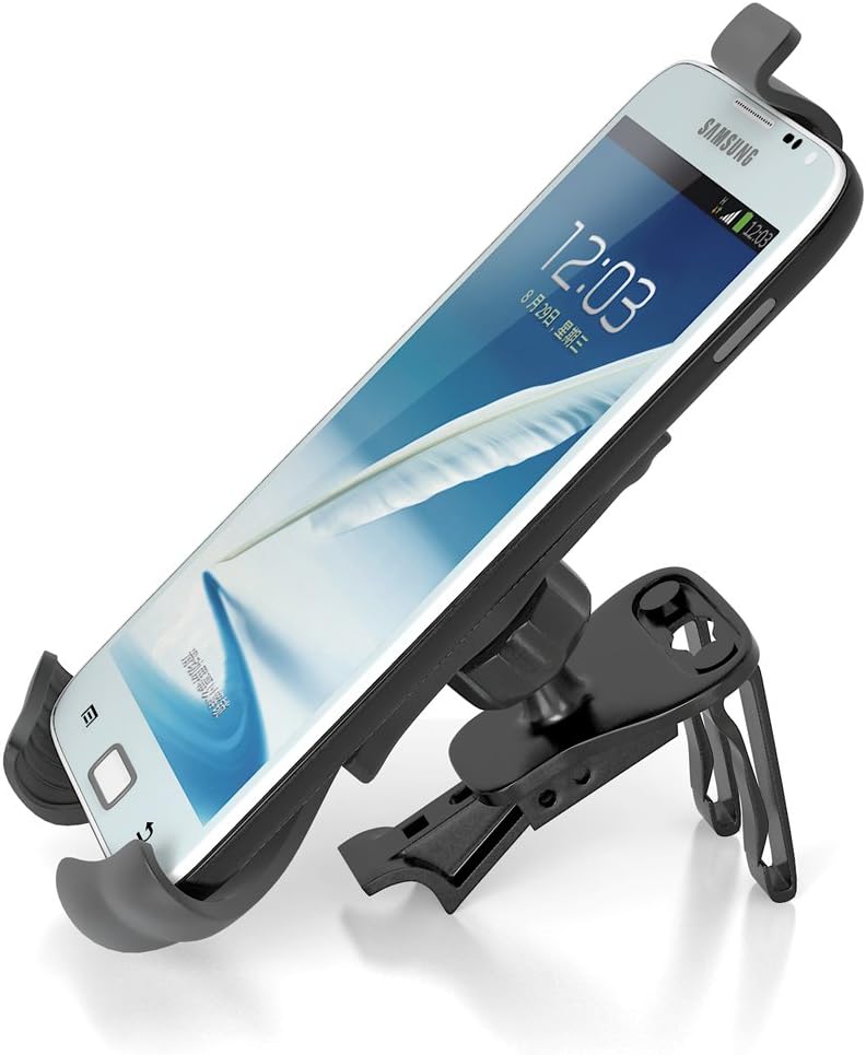 Universal Three Clip Vehicle Car Mount for 3.5~5.7 / Tablet Air Vent Mount Holder for Iphone Sony Samsung Lg