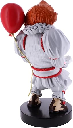 Exquisite Gaming Pennywise Phone Holder Gaming Controller Stand, 8.5 in Cable Guys Device Organizer, Official Warner Bros Licensed Figure