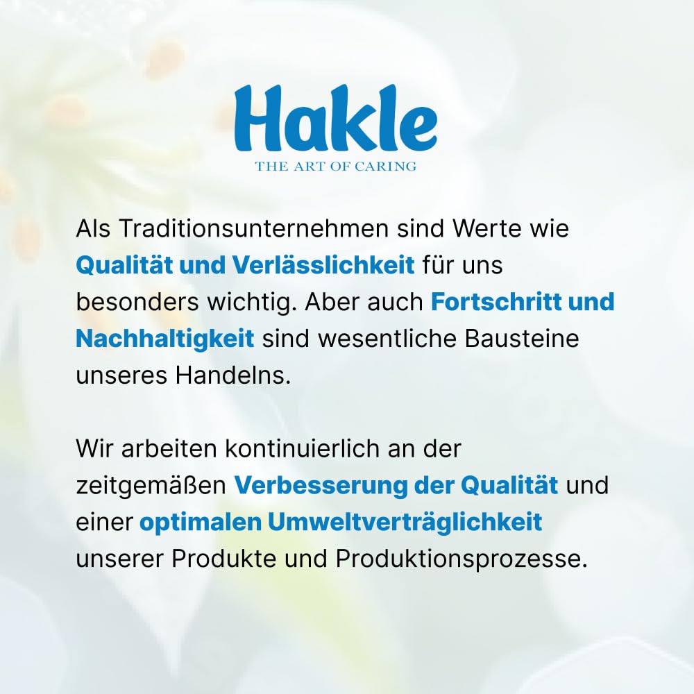 Hakle Toilettenpapier mit Jasminduft & Dekor - 72 Rollen, 3-lagiges Klopapier, 150 Blatt pro Rolle, WC Papier mit 60% recycelte Verpackung, FSC-zertifiziert