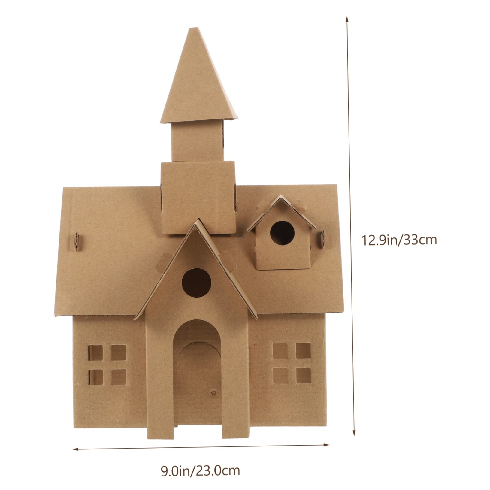 Toddmomy 2 Piezas De Castillos De Bricolaje Para Niños, Juguete Educativo De Construcción Diy, Decoración Creativa Para Navidad o Cumpleaños