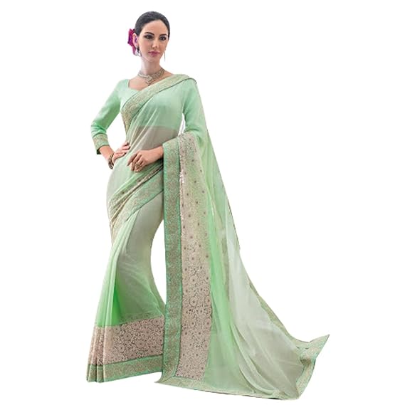 western wedding saree