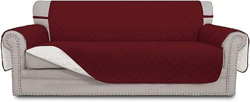 Miniatura 126 de Easy-Going - Funda de sofá reversible para sofá de 3 cojines, funda protectora de muebles para perros y gatos, resistente al agua con tubos de
