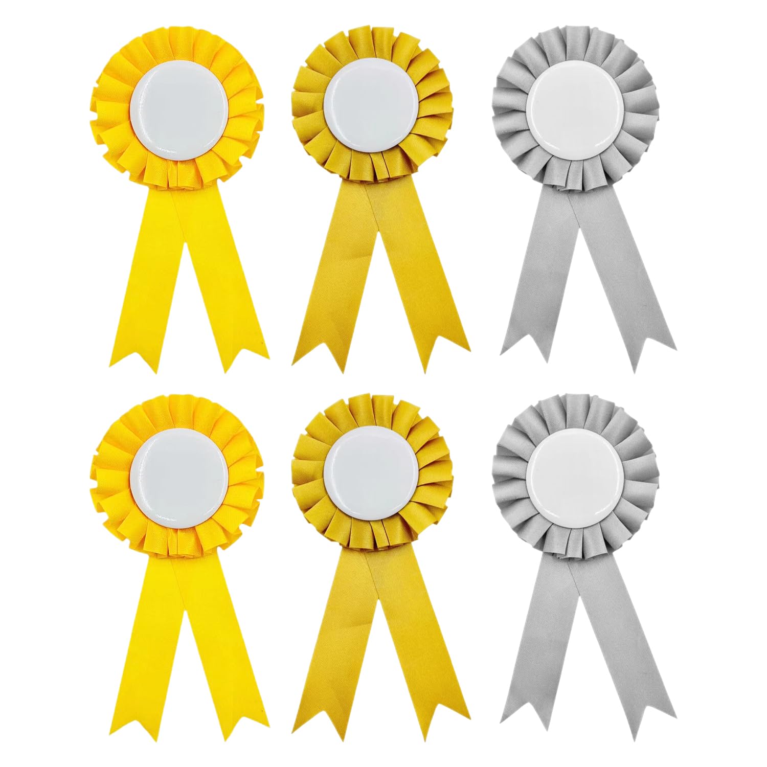WUFGWBD 6 Pieces Of Ribbon Champion Medal, Children'S Toy Horse Medal, Competition Ribbon Accessories, Suitable For Equestrian Events.