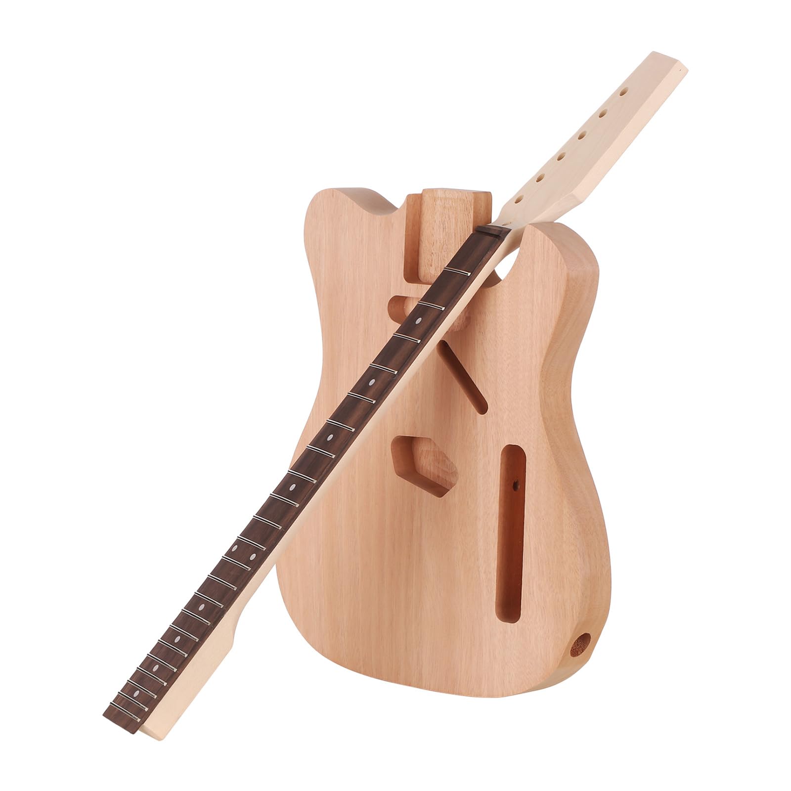 Kit guitare électrique acajou de lutherie avec touche palissandre
