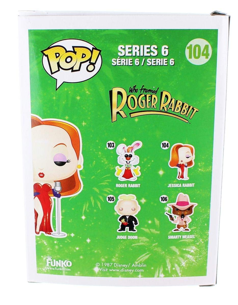 Funko POP Roger Rabbit - Jessica Rabbit Vinyl Figure- : Amazon.com