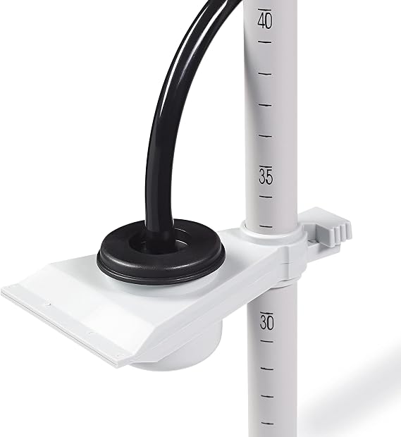 Prym Chalk Skirt Marker Adjustable Fabric Marker for Hemming and Alterations 80 cm Height, Plastic, White