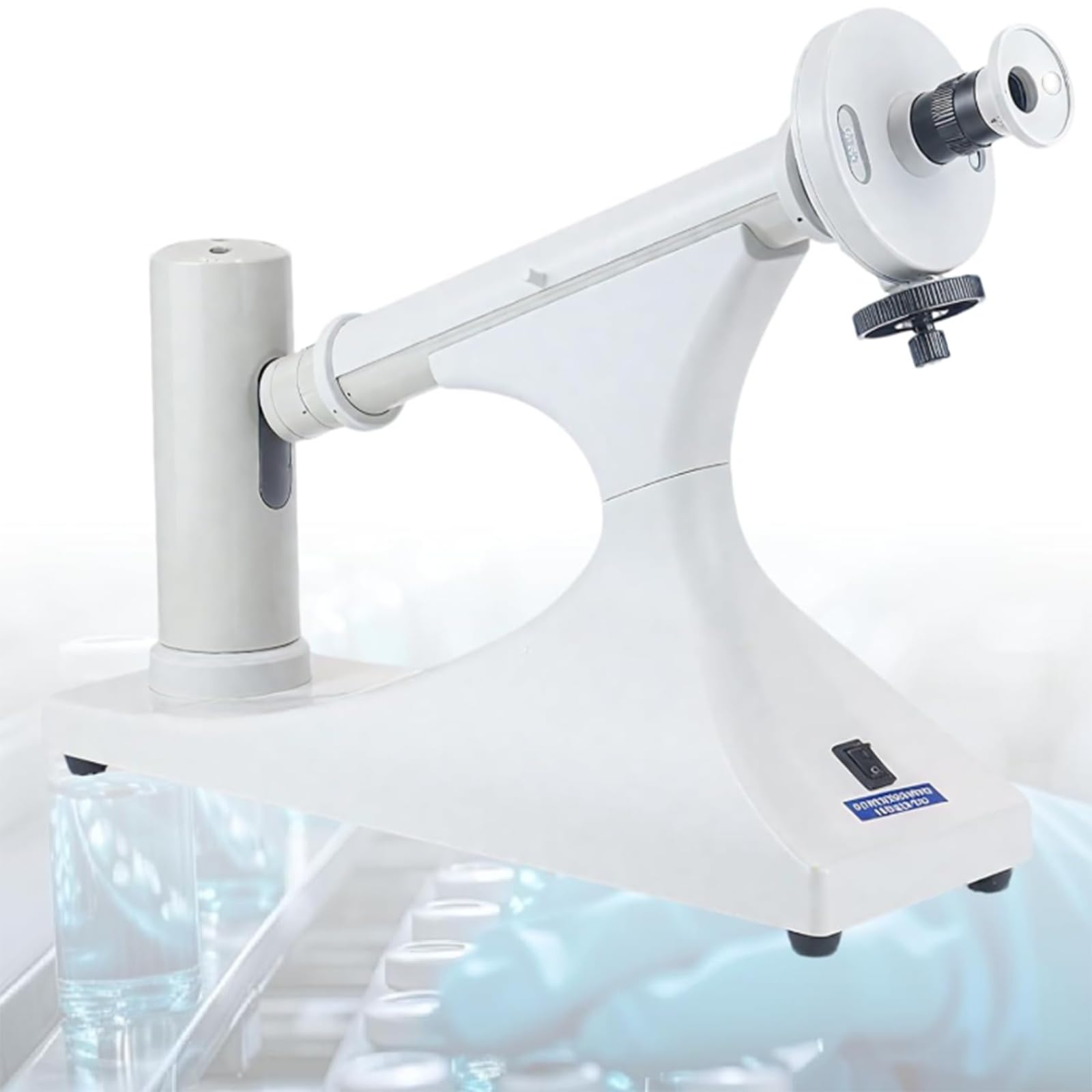 Polarímetro manual, polarímetro de disco, utilizado para medir la concentración, la pureza y el contenido de azúcar; instrumento de prueba de grado industrial.