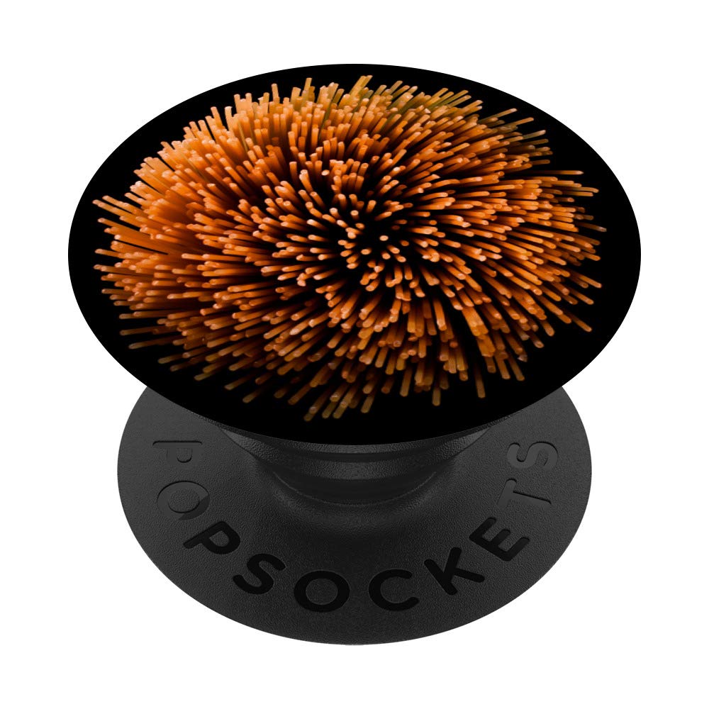 Coral Orange Koosh Ball PopSockets PopSockets Swappable PopGrip