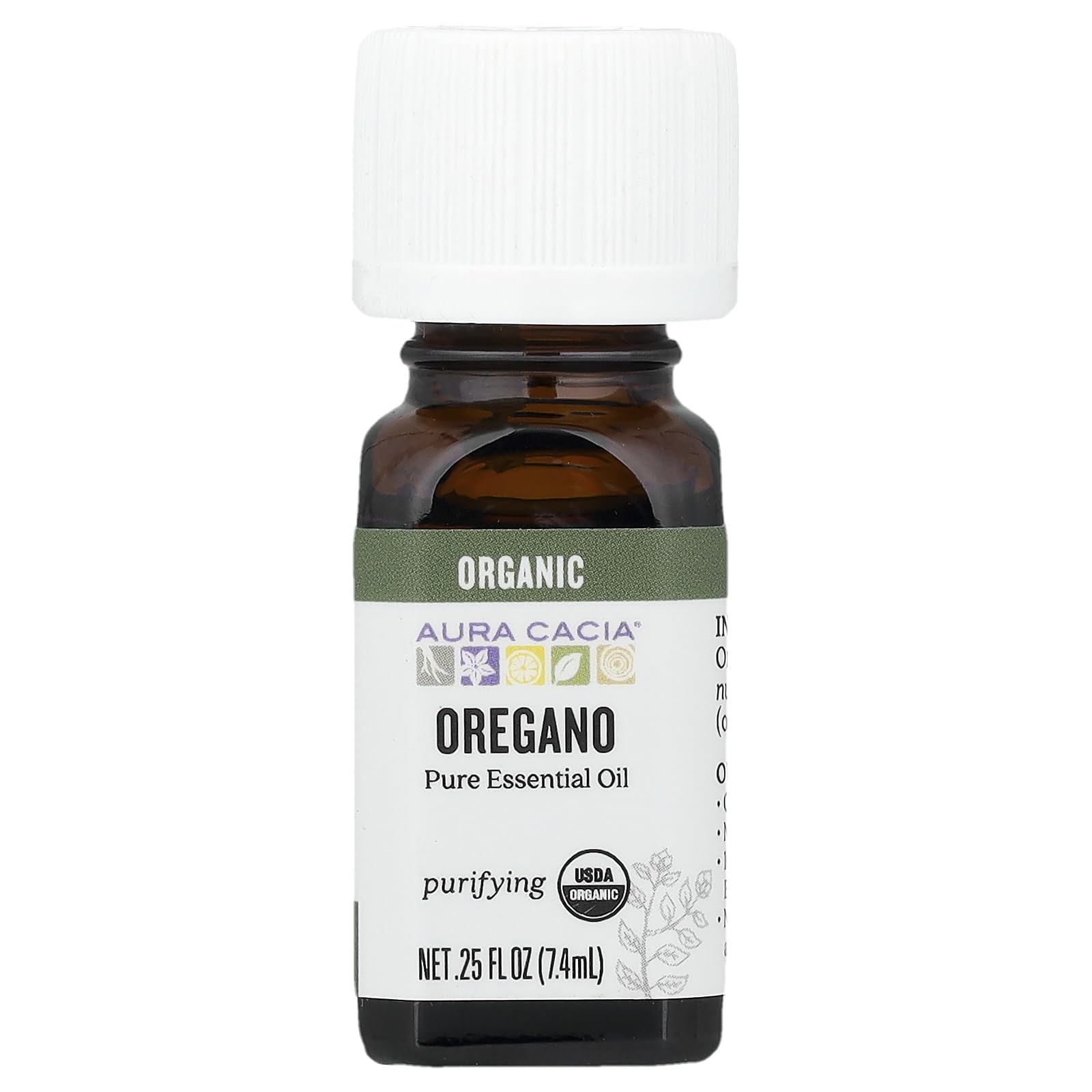Aura Cacia Ess Oil Org Oregano