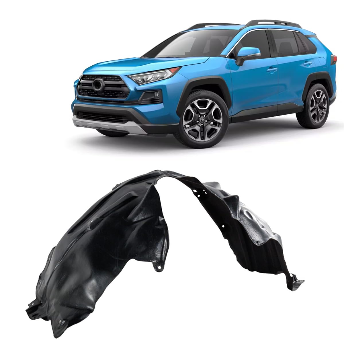 Amazon.com: Fender Liners Front Driver Left Side Hand 538760R080