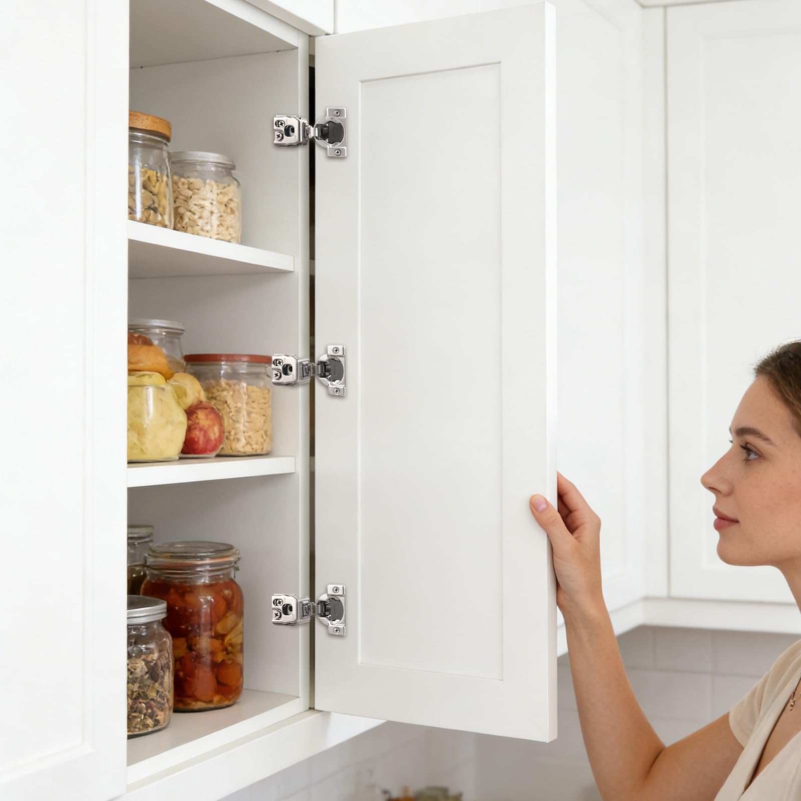 Soft Close Cabinet Hinges - Quiet & Durable -8