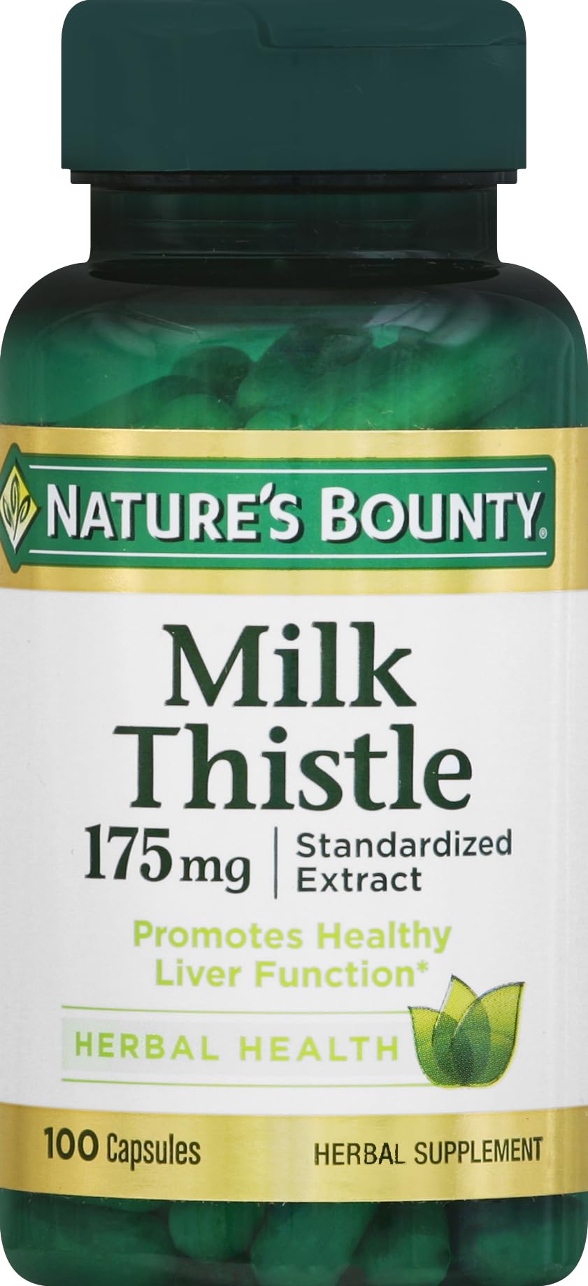 Nature's Bounty Milk Thistle 175 mg, 100 Count