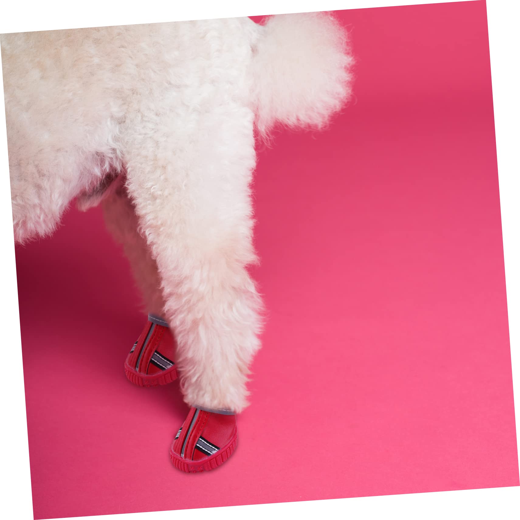 YARNOW 8 Pièces Chaussures de Automne Hiver Bottes pour Chiots pour Petits Chiens Chaussures Chihuahua Animal de Compagnie Protecteur de Patte de protecteurs de Pattes Animaux