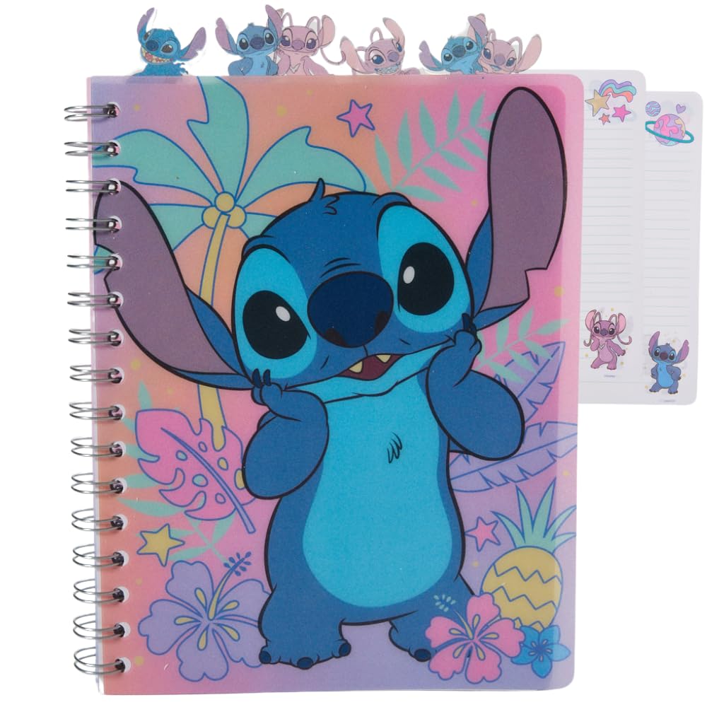 

                                                    Disney Lilo and Stitch Tab Journal Notebook, Spira
