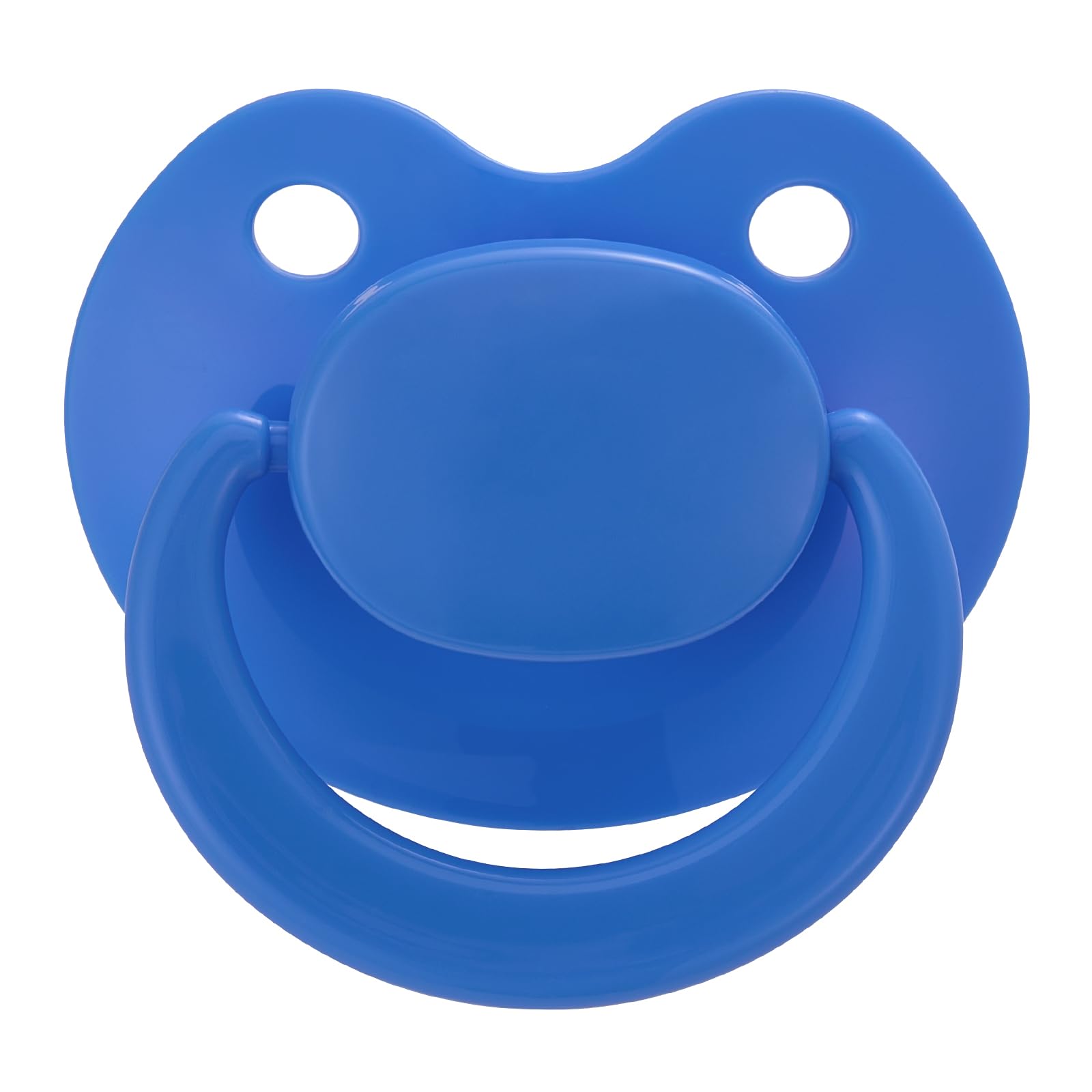 Somniumnight Adult Sized Pacifier Bigshield : Replacement Silicone Paci Big Teat for Anxiety Release - Orthodontic Binky Taken Apart and Re-Assembled