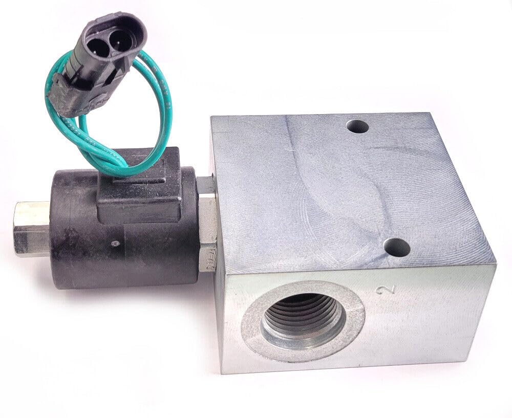 SV12-28-12TD-N-24DW - 2 Port Normally Closed Shut Off 24VDC Weatherpack