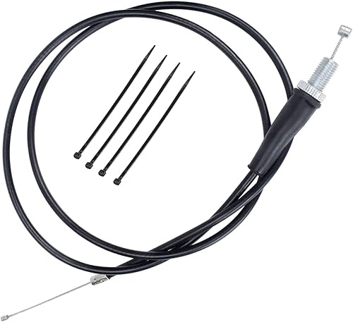Miniatura 7 de Empuñaduras de mango de acelerador y cable para mini bicicleta ATV Quad de 78 pulgadas, 150 cc, 250 cc, compatible con Dirt Bike Quad ATV Mini Baja