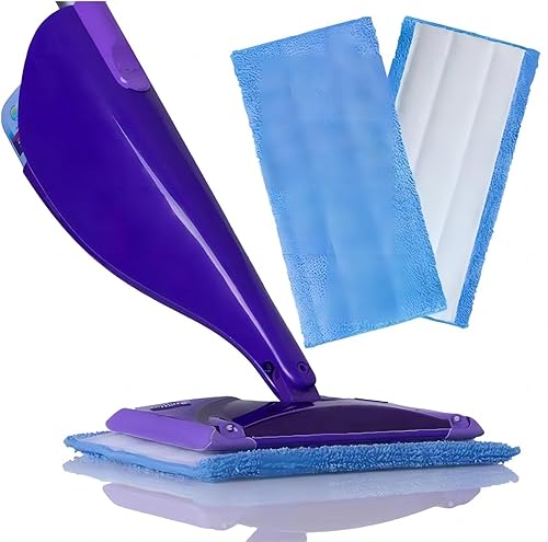Miniatura 3 de Almohadillas de repuesto lavables para mopa de vapor Swiffer Wet Jet, almohadillas de repuesto reutilizables para suelos de madera dura, limpieza en