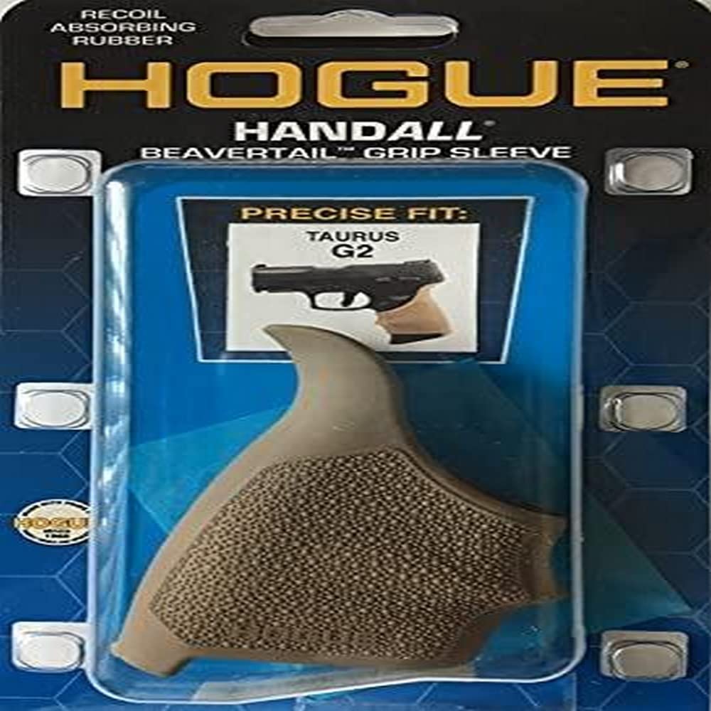 HogueHandAll Beavertail Rubber Grip Sleeve for Taurus PT-111 Millennium G2, G2C, G3C, & G3XL