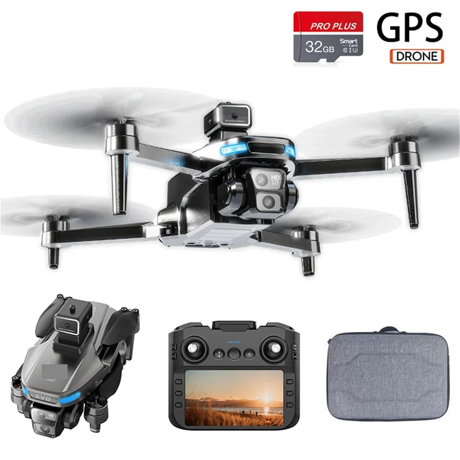 Batería Para Dron SG901 MAX - 3.7V 3800mAh, 2 Piezas, Sin Escobillas, Para Vuelo FPV Y Evitar Obstáculos